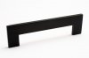 Handle in black chrome for the kitchen, bathroom and wardrobe