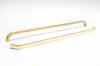 Cabinet Pull Slim 440 <BR> brushed brass