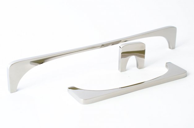 Handle Bridge 232 <BR> polished stainless steel