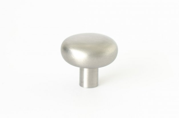 Knob / Hook caramel 24 <BR> brushed stainless steel