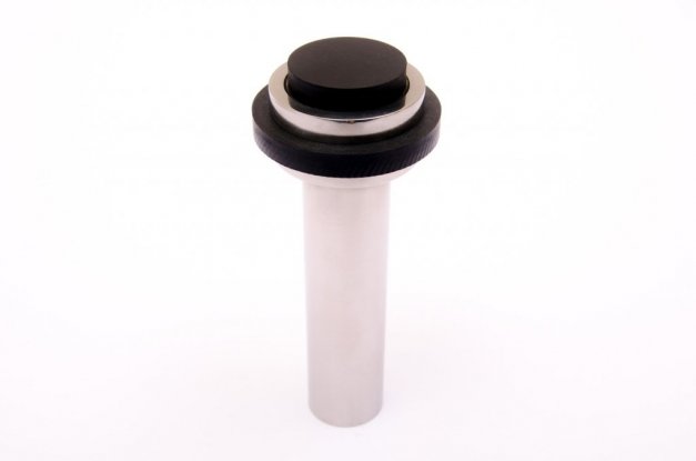 Dot dörrstopp i polerad rostfri för både vägg och golv montering