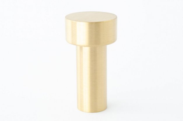 Hook Dot 74 <BR> brushed brass
