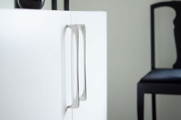 Handle Bridge 232 <BR> polished stainless steel