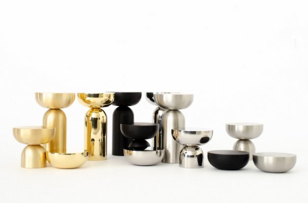 Knopp Kokeshi 3012 <BR> borstat rostfritt