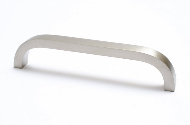 Slim handle center to center 128mm in brushed stainless s steel